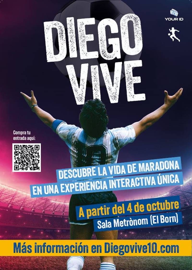 cartel diego armando maradona