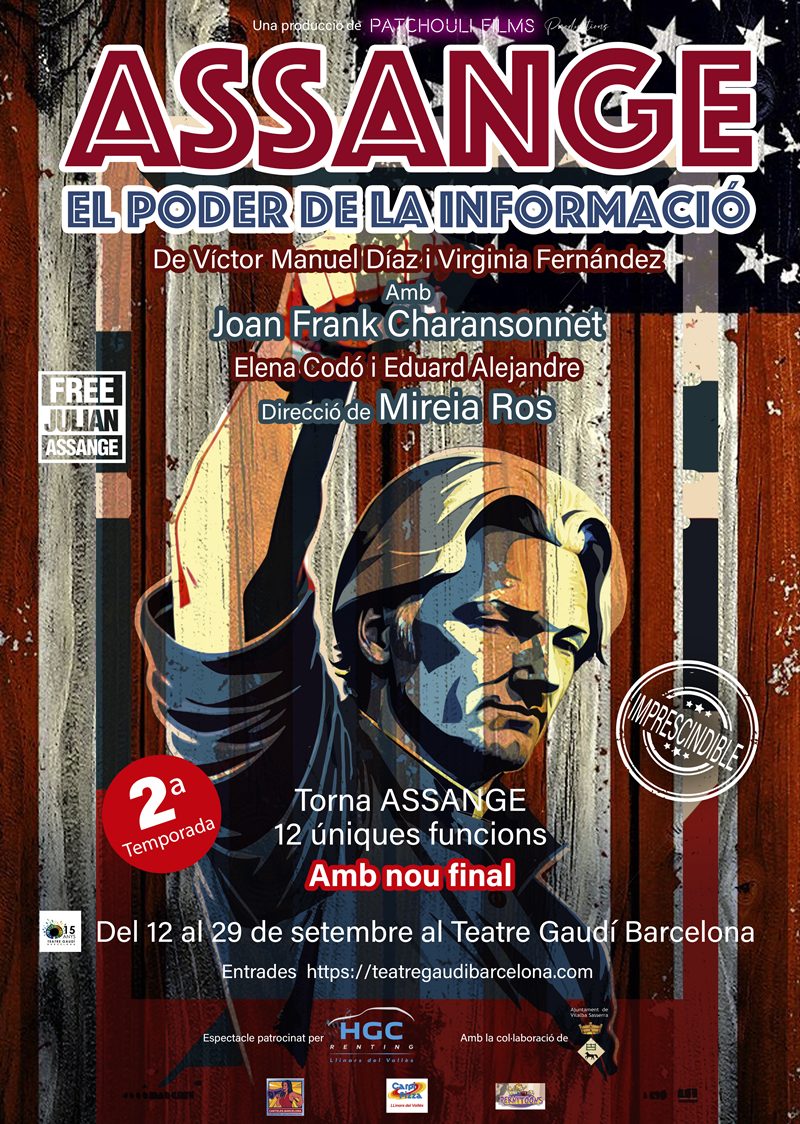 cartell assange el poder de la informació