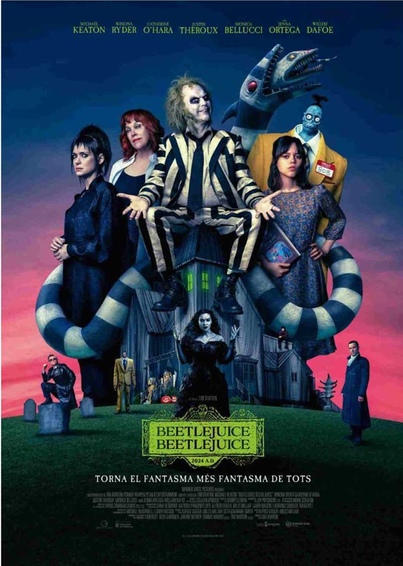 cartel pelicula beetlejuice