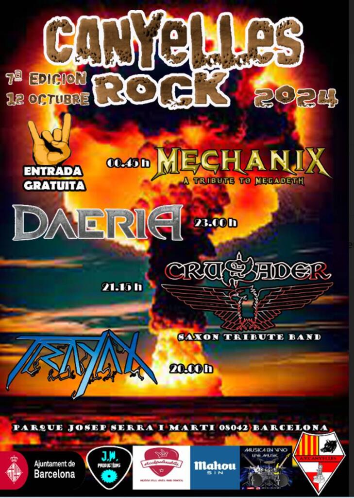 cartel canyelles rock