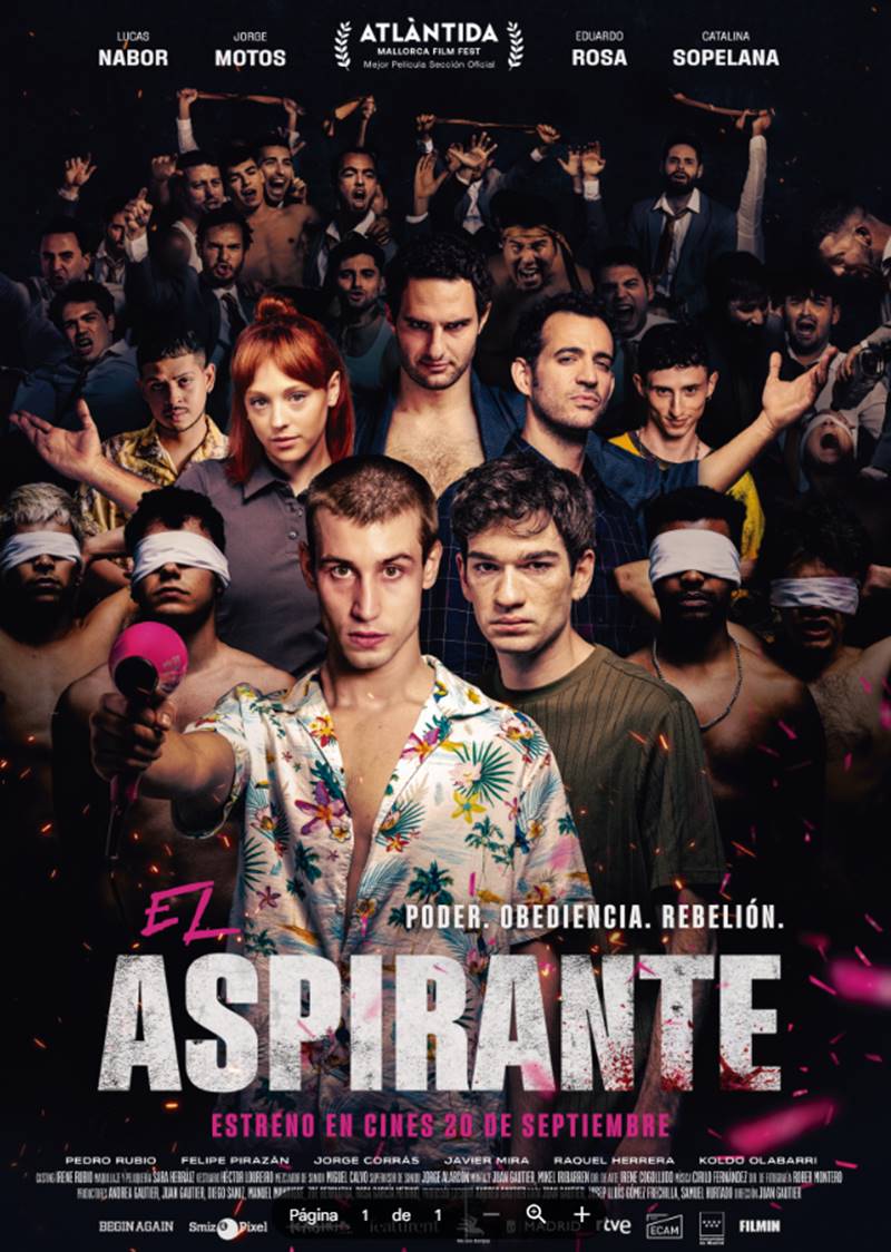 cartel pelicula el aspirante