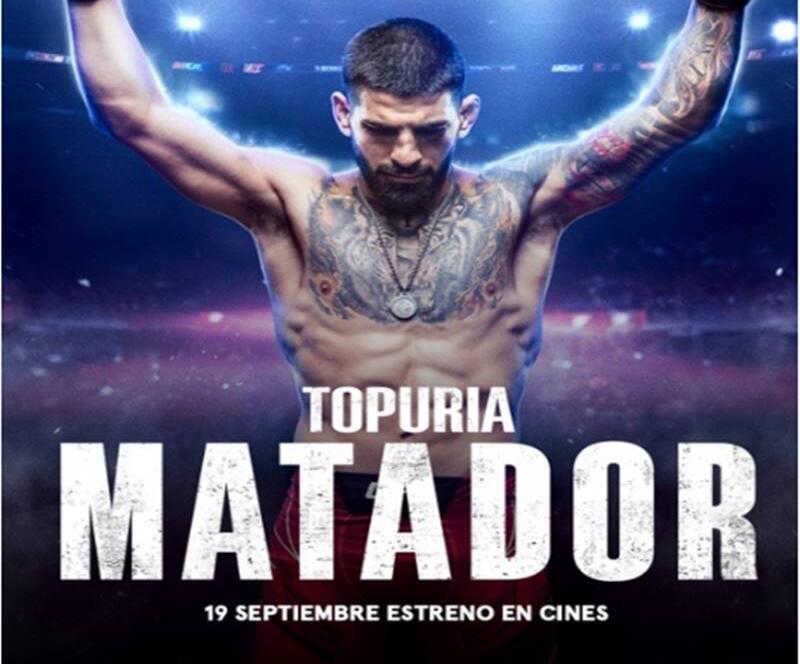 cartel pelicula topuria matador