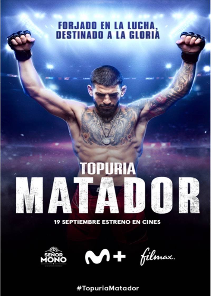 cartel pelicula topuria matador