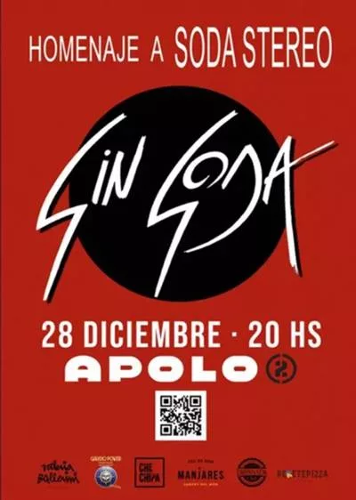 cartel concierto soda estereo barcelona