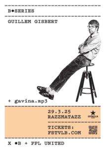 cartell barcelona concert guillem gisbert