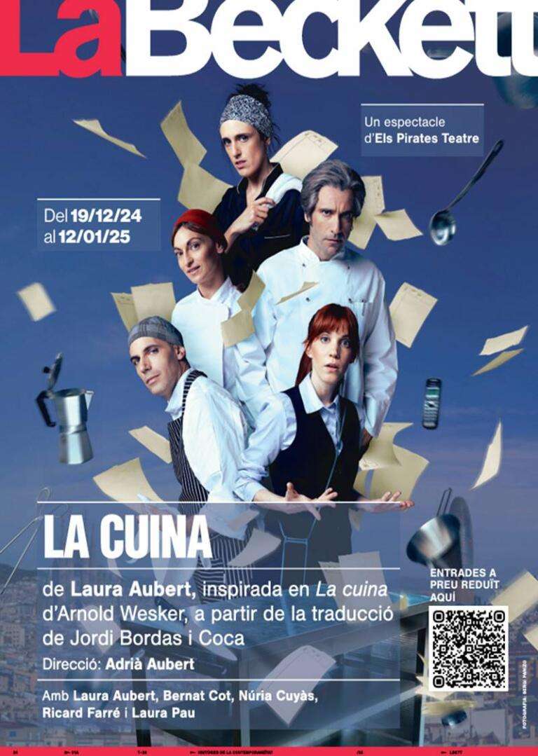 cartel obra de teatro la cuina