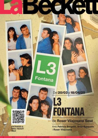 cartel l3 fontana teatro barcelona
