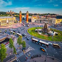 Plaza España de Barcelona
