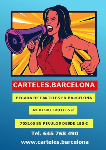 banner carteles barcelona