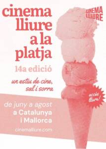 cinema lliure a la platja