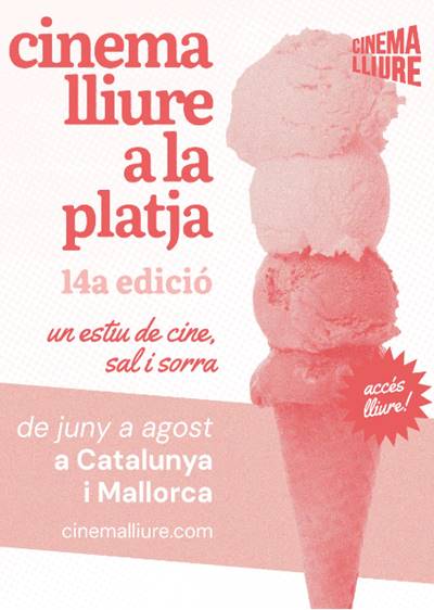 cinema lliure a la platja