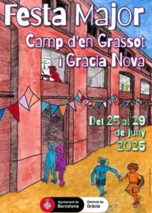 festa major camp d en grassot i gracia nova barcelona