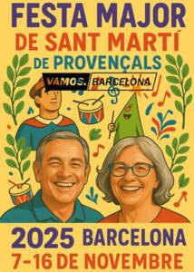 Festa Major de Sant Martí de Provençals 2025 a Barcelona