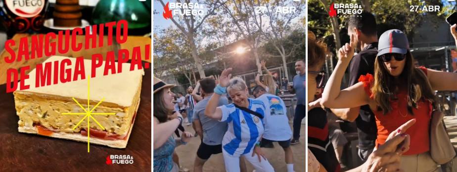 imagenes festival brasa y fuego en septiembre en barcelona