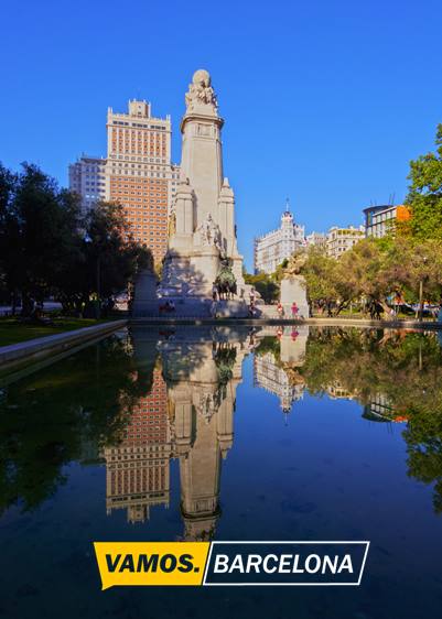 Plaza Espana in Madrid