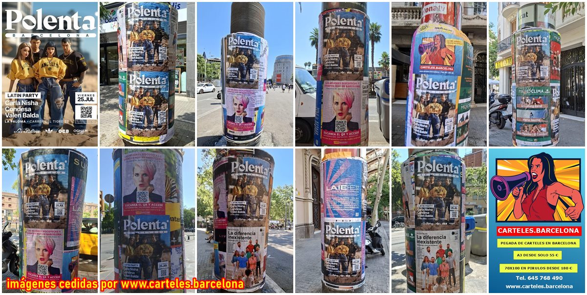 巴塞罗那夜总会的广告