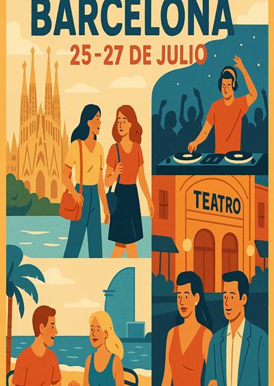que hacer el fin de semana en barcelona 25 26 y 27 de julio 2025