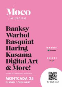 Moco Museum Barcelona: arte contemporáneo, digital y moderno