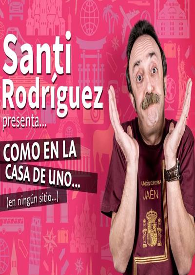 CARTEL SHOW COMICO SANTI RODRIGUEZ