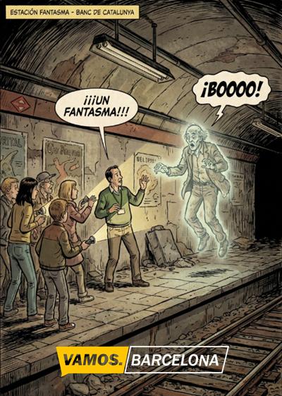 ¿Que son las estaciones fantasma del metro de Barcelona?
