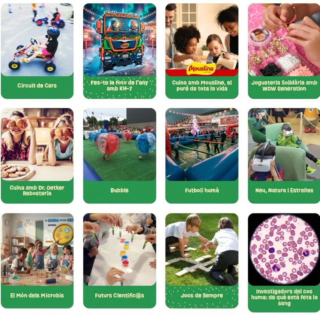 ejemplos de que hacer en el festival de la infancia de barcelona 2025