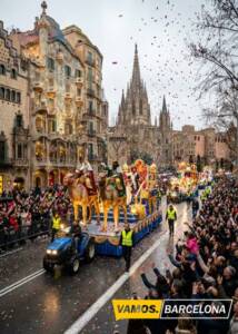 Cabalgata de Reyes en Barcelona (5 de enero): el desfile más mágico del año
