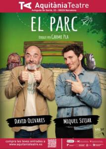 Olivares y Sitjar dan vida a la cotidianidad en “El Parc” Último Fin de Semana!