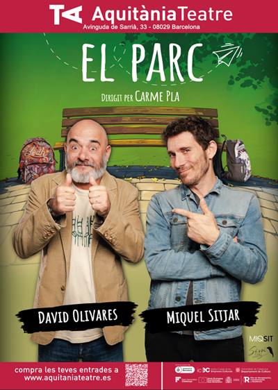 Olivares y Sitjar dan vida a la cotidianidad en “El Parc”