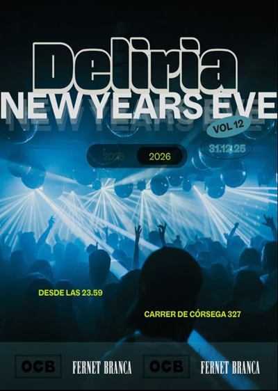 fiesta deliria fin de año en duvet club barcelona