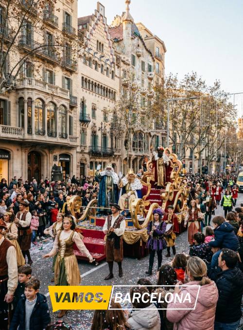 la cabalgata de reyes