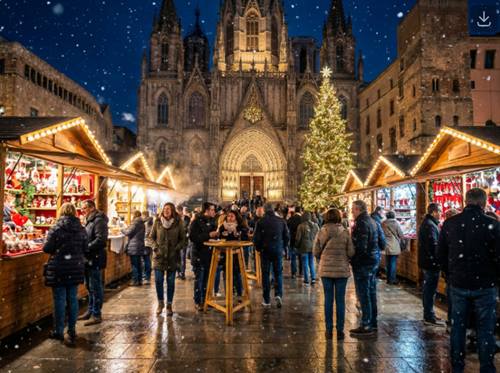 mercadillos de navidad en Barcelona