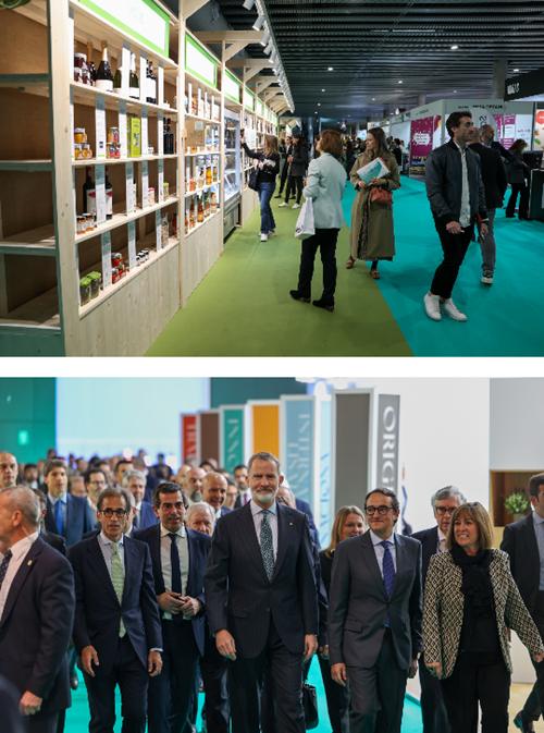 asistencia y celebridades en la fira alimentari de barcelona