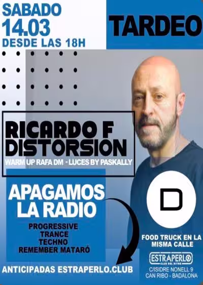 Tardeo con Ricardo F en Estraperlo Badalona el 14 de marzo