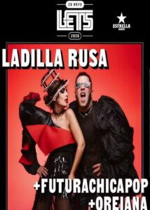Ladilla Rusa, Futurachicapop y Oreiana en Salamandra el 21 de marzo
