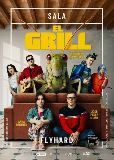 EL GRILL, risas aseguradas hasta el 27/4 en Sala Flyhard