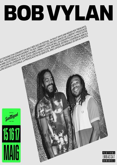 Bob Vylan en concierto en Embassat 2026 el 16 de mayo