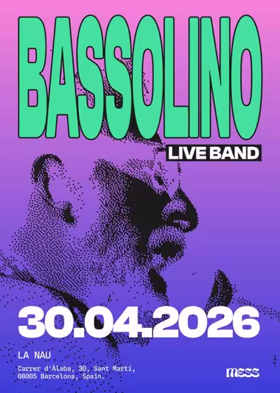 BASSOLINO LIVE BAND en La Nau el 30 de abril