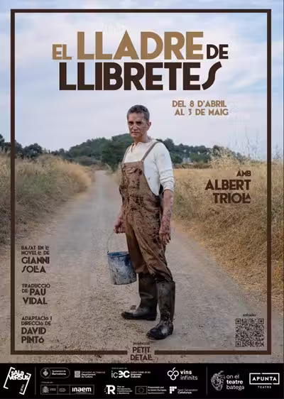 El Lladre de Llibretes, del 8/ al 3/en Sala Versus Glories