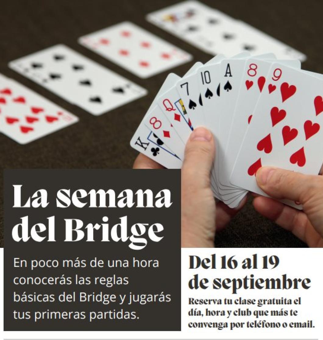 cartel semana del bridge en barcelona 2